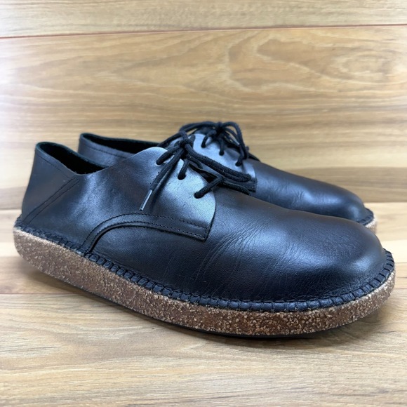 Birkenstock Gary Leather Mens Oxfords 11 W EU 44 Black Casual Minimalist Walking main image 10